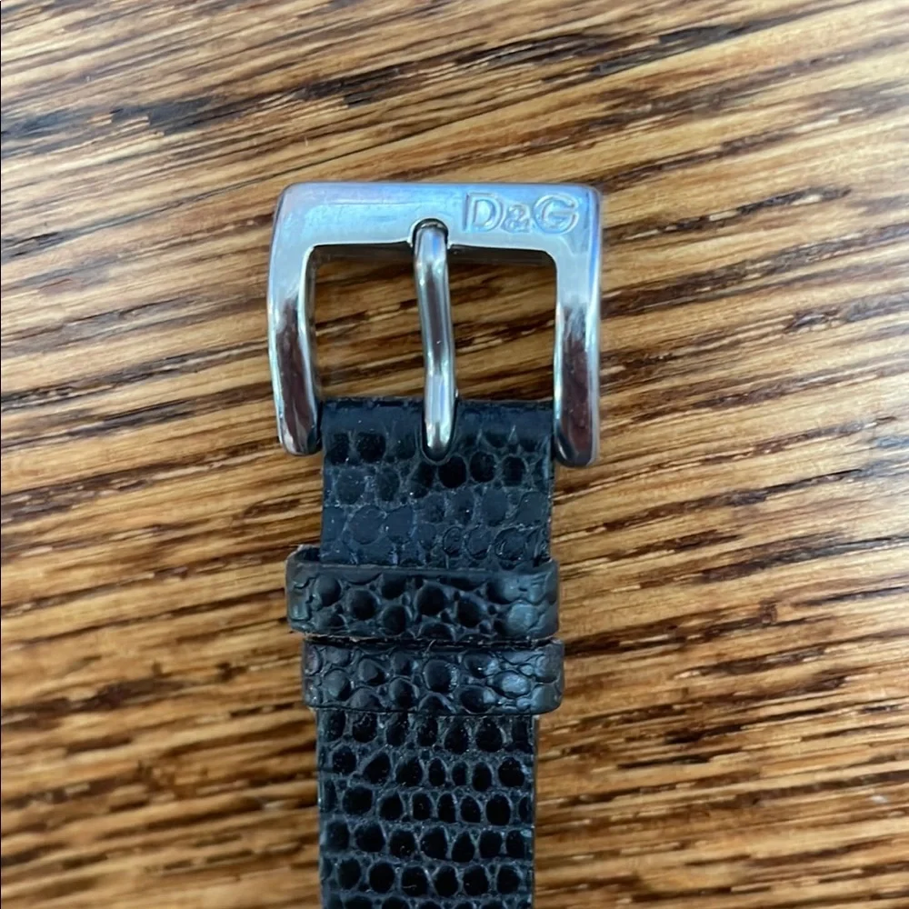 Dolce & Gabbana Black Leather Bracelet - Picture 4 of 4